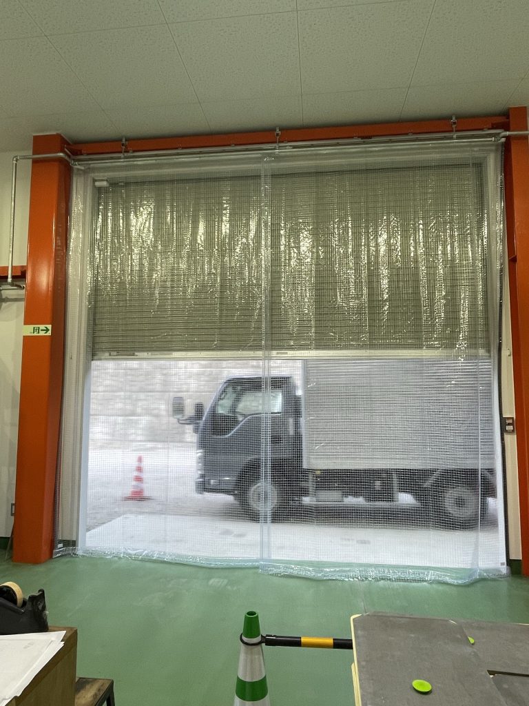 工場にビニールカーテンの施工事例 | プロヴァンスの風｜群馬県高崎市